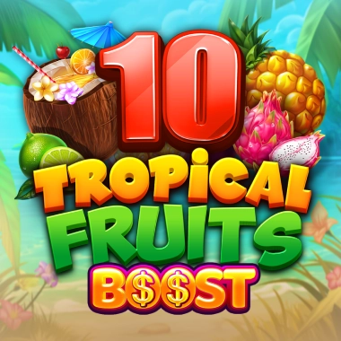 10 Tropical Fruits Boost game tile
