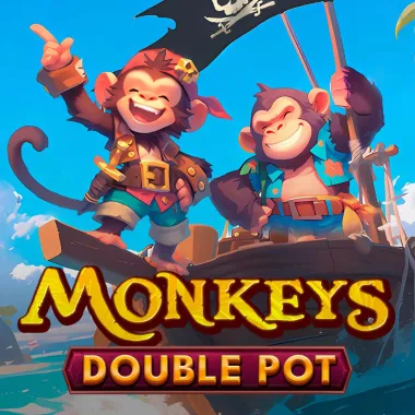Monkeys Double Pot game tile