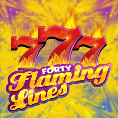 40 Flaming Lines game tile