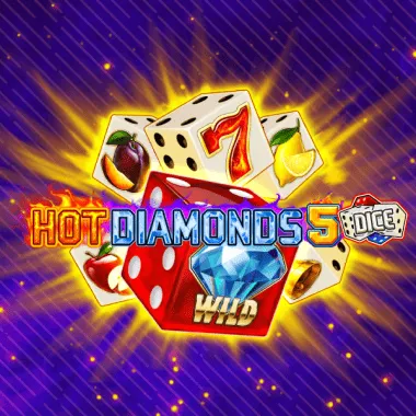 Hot Diamonds 5 Dice game tile