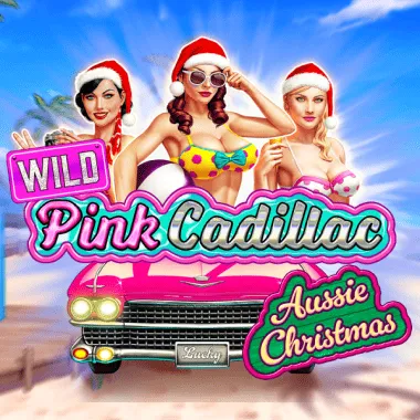 Wild Pink Cadillac Aussie Christmas game tile