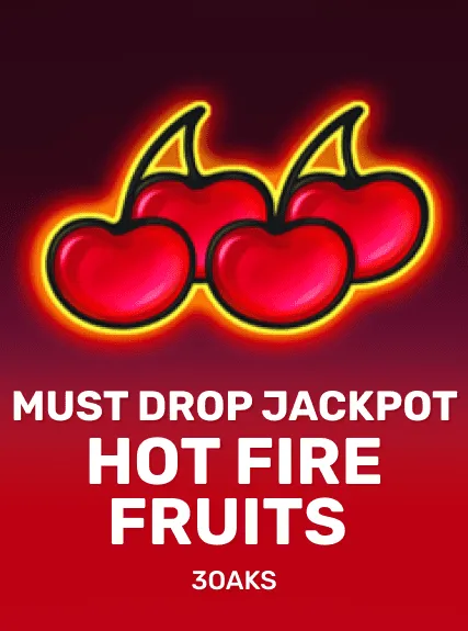 Must Drop Jackpot Hot Fire Fruits game tile