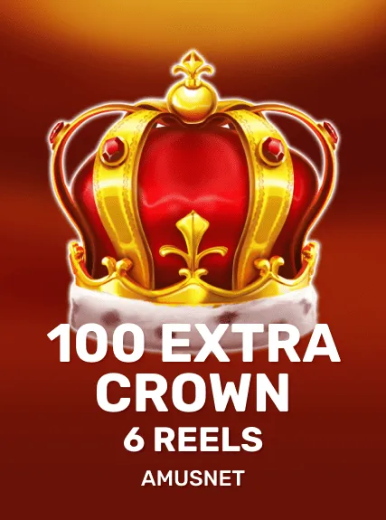 100 Extra Crown 6 reels game tile