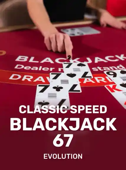 Classic Speed Blackjack 67 game tile