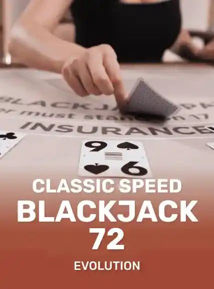 Classic Speed Blackjack 72 game tile