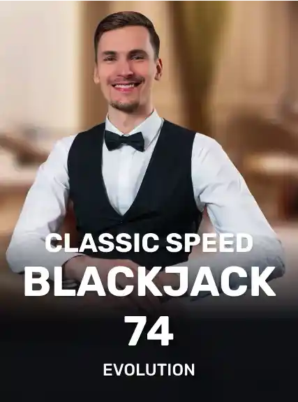 Classic Speed Blackjack 74 game tile