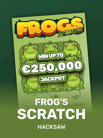 Frogs Scratch game tile