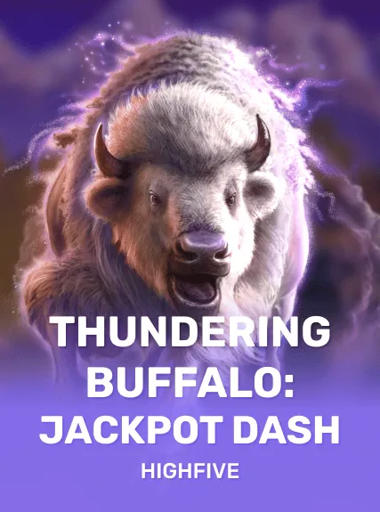 Thundering Buffalo: Jackpot Dash game tile