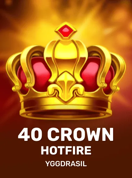 40 Crown Hotfire game tile