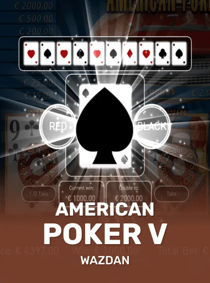 American Poker V game tile