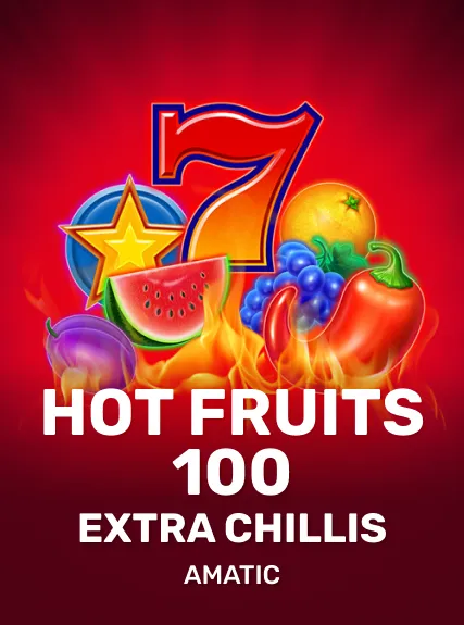 Hot Fruits 100 Extra Chillis game tile