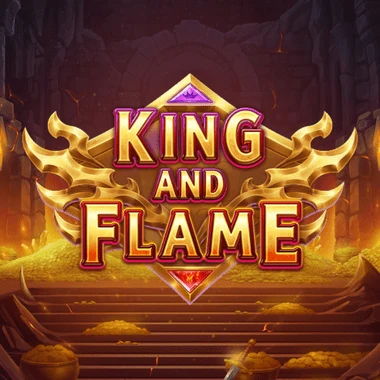 King and Flame game tile