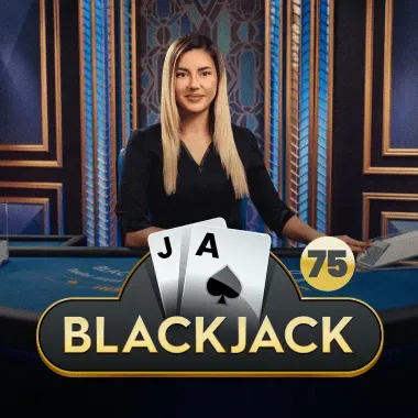 Blackjack 75 game tile