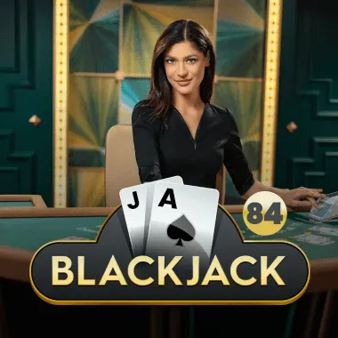 Blackjack 84 game tile