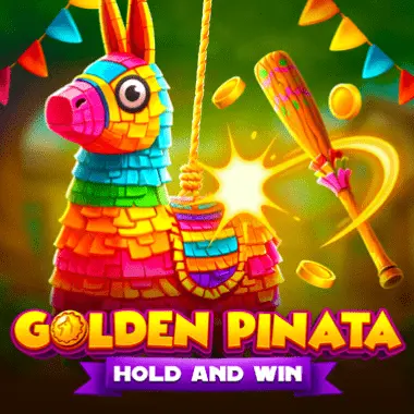 Golden Pinata Hold and Win game tile