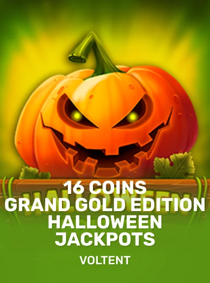 16 Coins Grand Gold Edition Halloween Jackpots