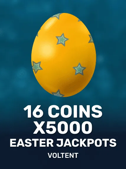 16 Coins x5000 Easter Jackpots