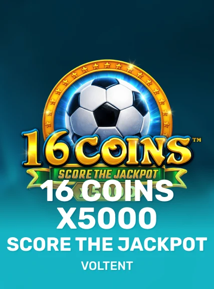 16 Coins x5000 Score the Jackpot