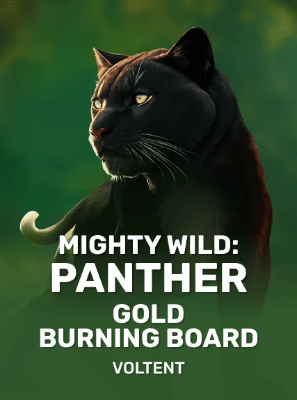 Mighty Wild: Panther Gold Burning Board game tile