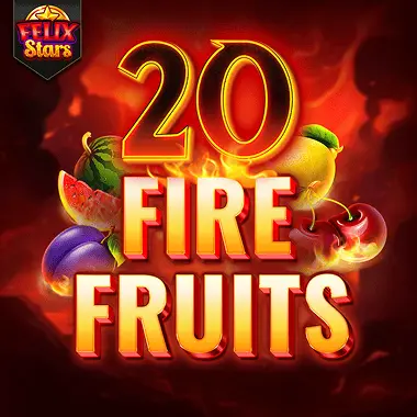 20 Fire Fruits Felix Stars game tile