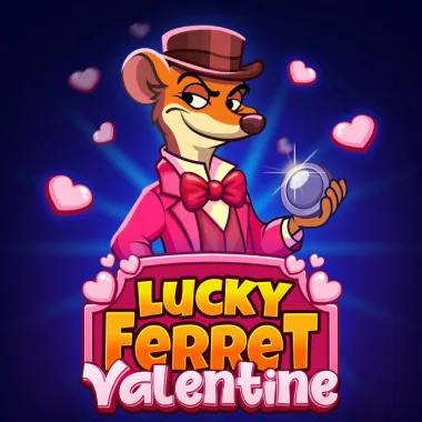 Lucky Ferret Valentine game tile