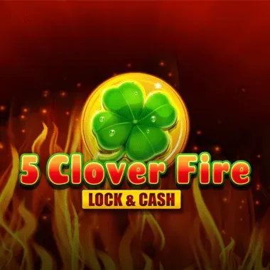 5 Clover Fire Lock & Cash game tile