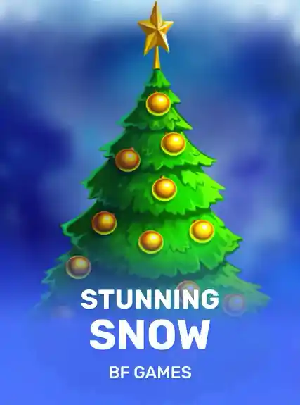 Stunning snow game tile