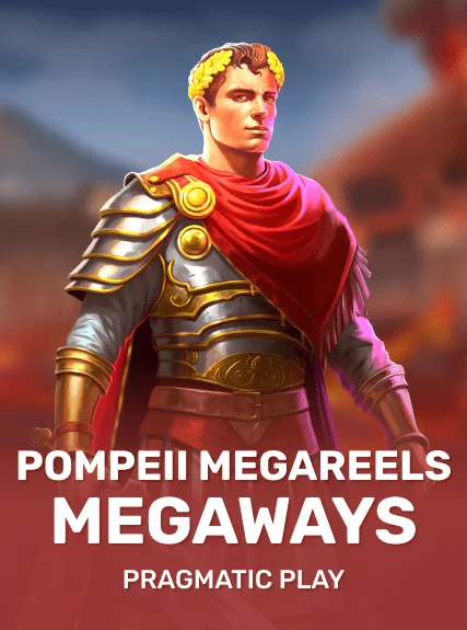Pompeii Megareels Megaways game tile