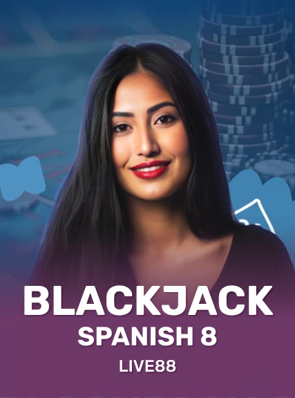 Blackjack Spanish 8 game tile