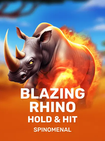Blazing Rhino - Hold & Hit game tile