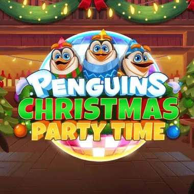 Penguins Christmas Party Time
