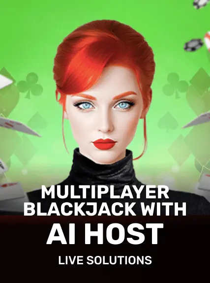Multiplayer Blackjack With AI Host game tile