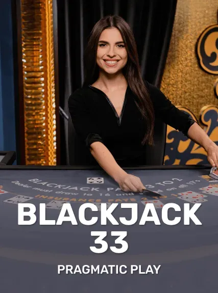 Blackjack 33 game tile