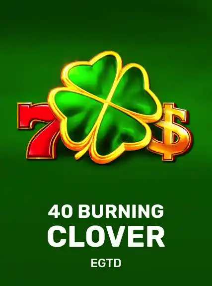 40 Burning clover game tile
