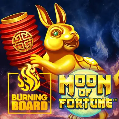 Moon of Fortune Burning Board game tile