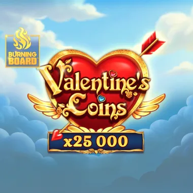 Valentine's Coins Burning Board game tile