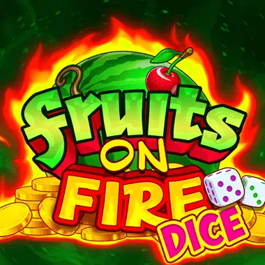 Fruits on Fire Dice game tile