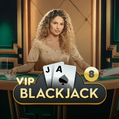 VIP Blackjack 8 game tile