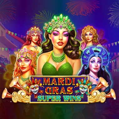 Mardi Gras Super Wins game tile