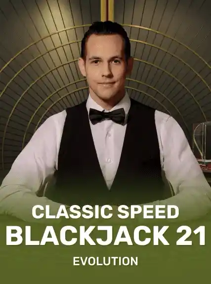 Classic Speed Blackjack 21 game tile