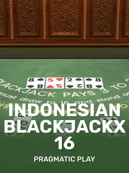 Indonesian BlackjackX 16 game tile
