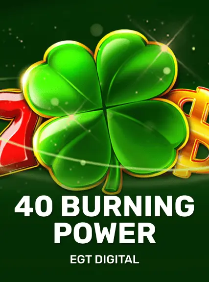 40 Burning Power game tile
