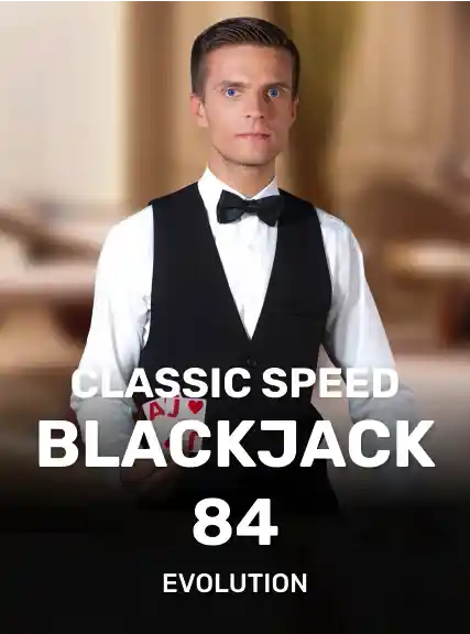 Classic Speed Blackjack 84 game tile