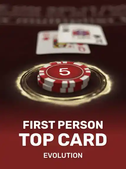 First Person Top Card game tile