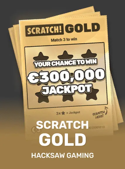SCRATCH! Gold game tile