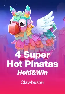 4 Super Hot Pinatas: Hold&Win