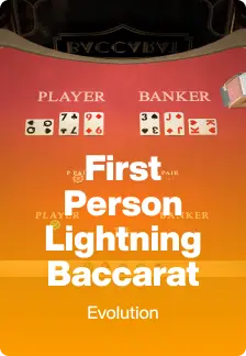First Person Lightning Baccarat