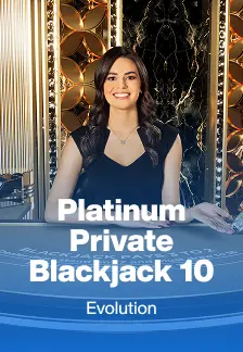 Platinum Private Blackjack 10