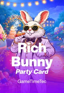 Rich Bunny Party Card