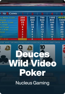 Deuces Wild Video Poker